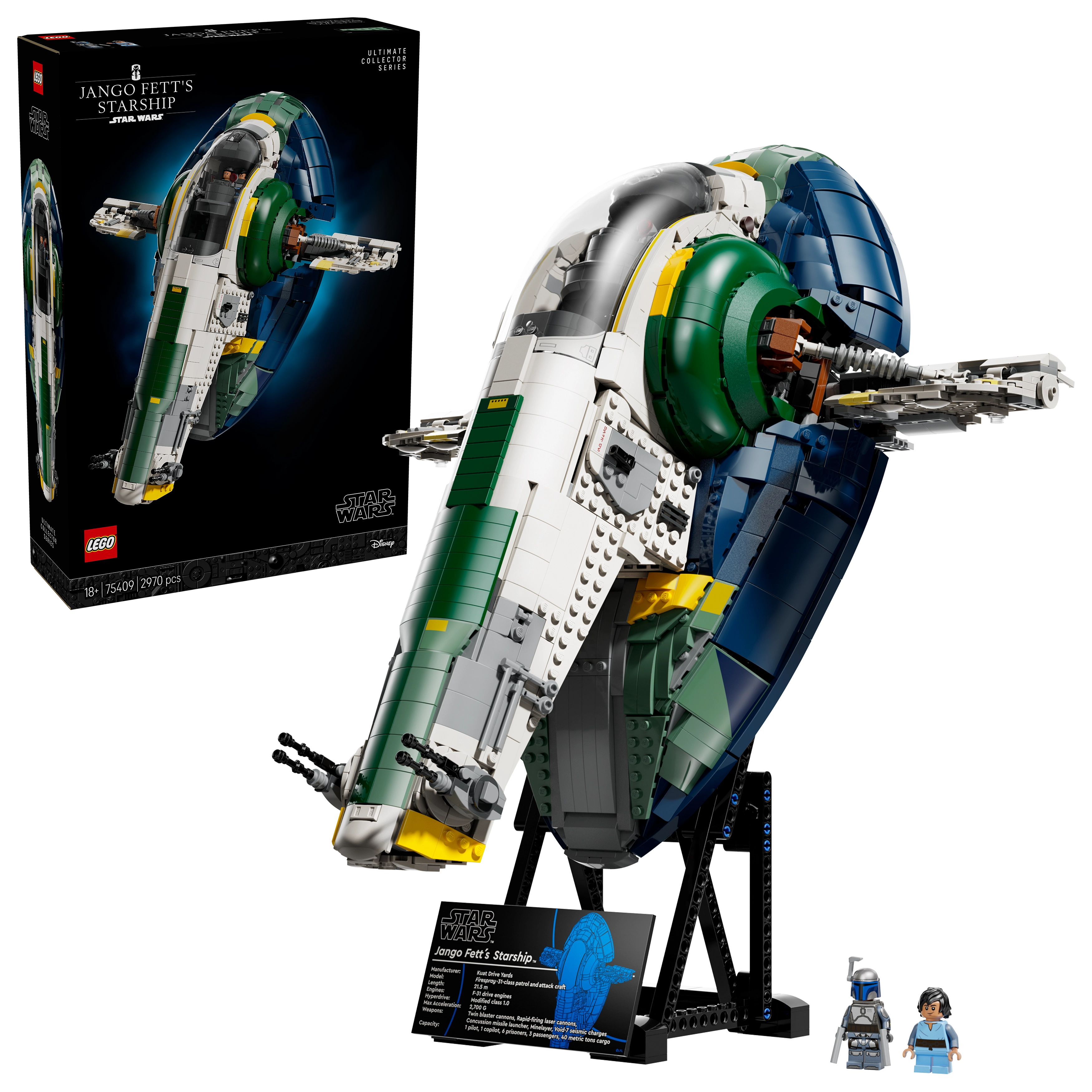 LEGO STAR WARS 75409 Jango Fett````s