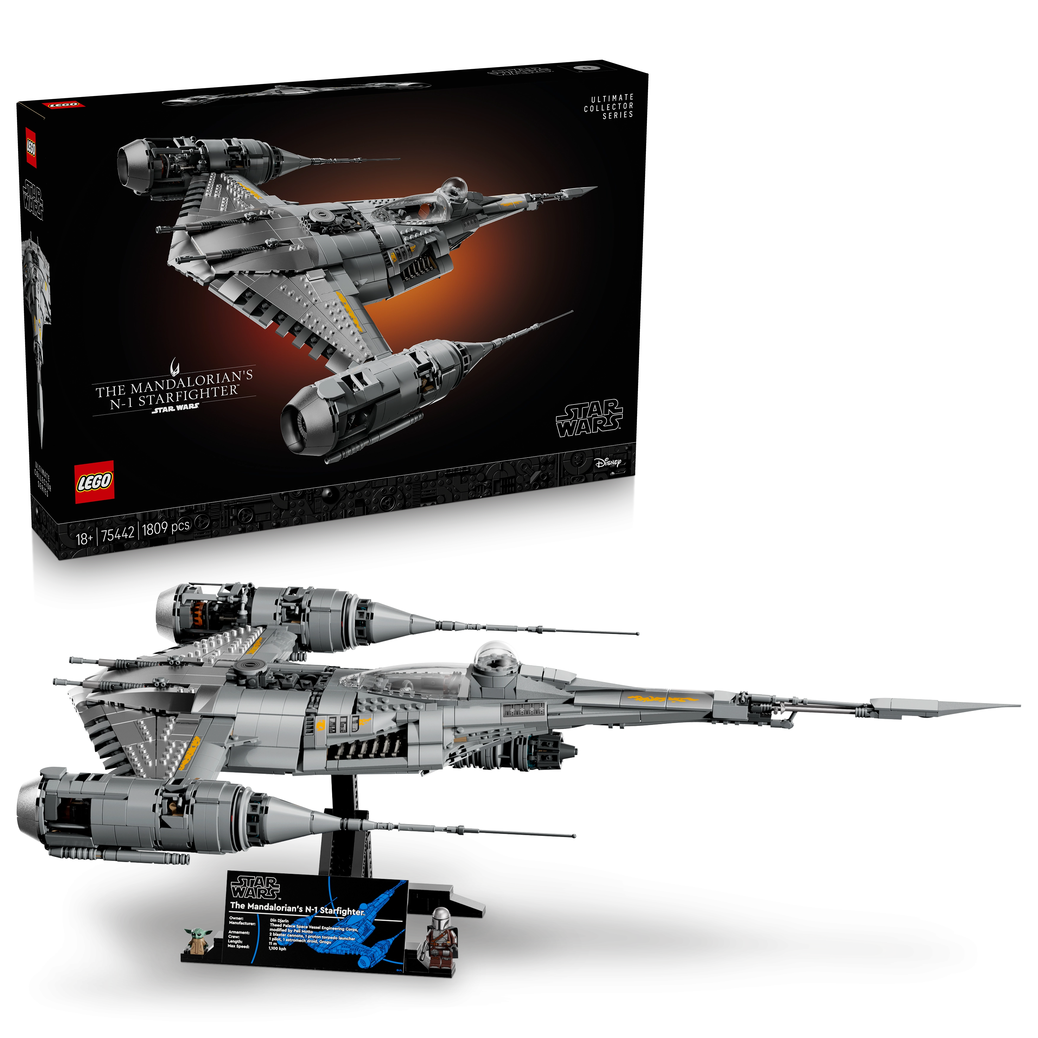LEGO Star Wars 75442 Mandalorian N-1