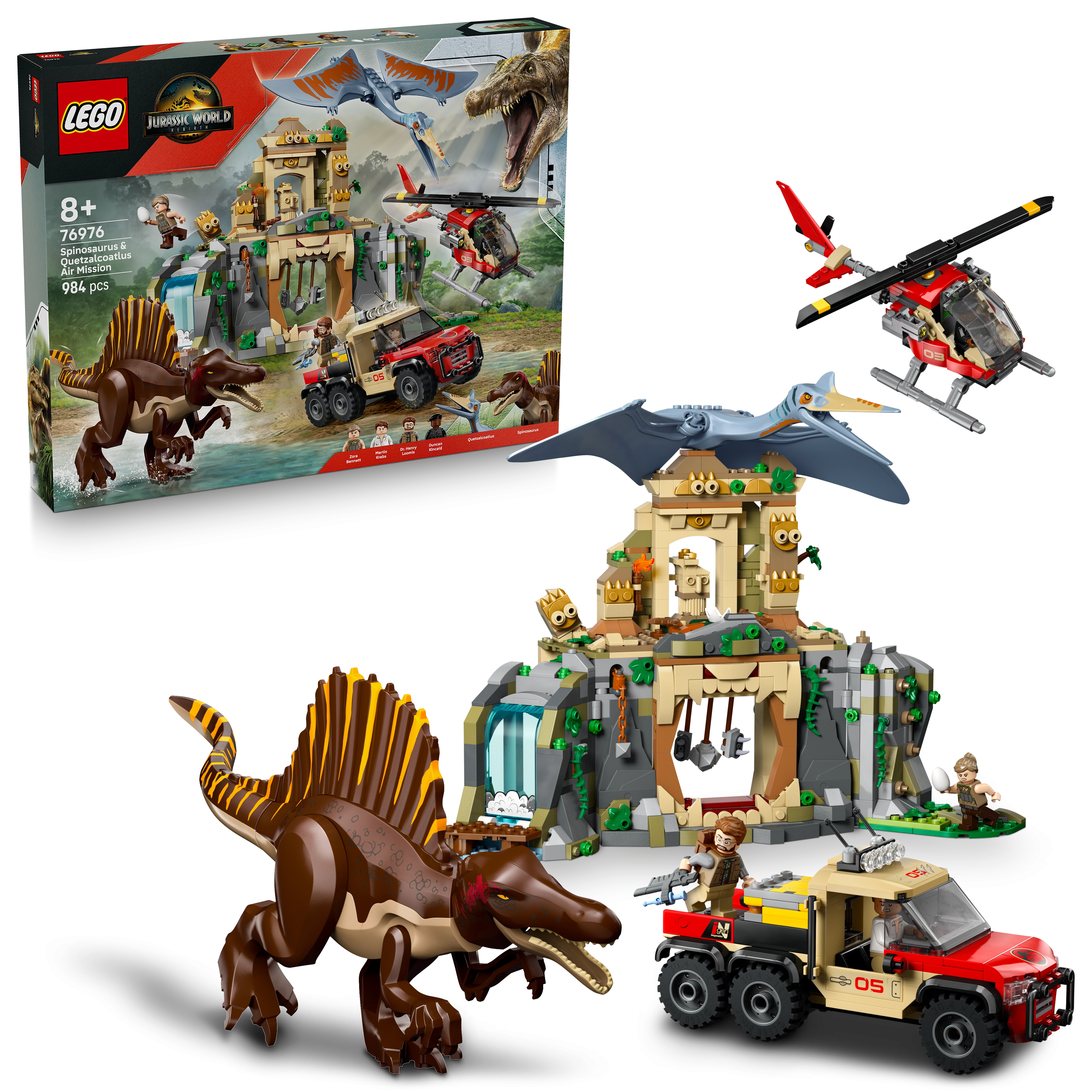 LEGO Jurassic World 76976 Spinosauruksen ja