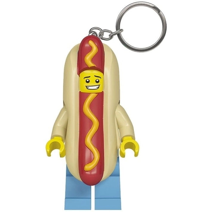 LEGO — atslēgu piekariņš ar LED — Hot Dog Man (520731)