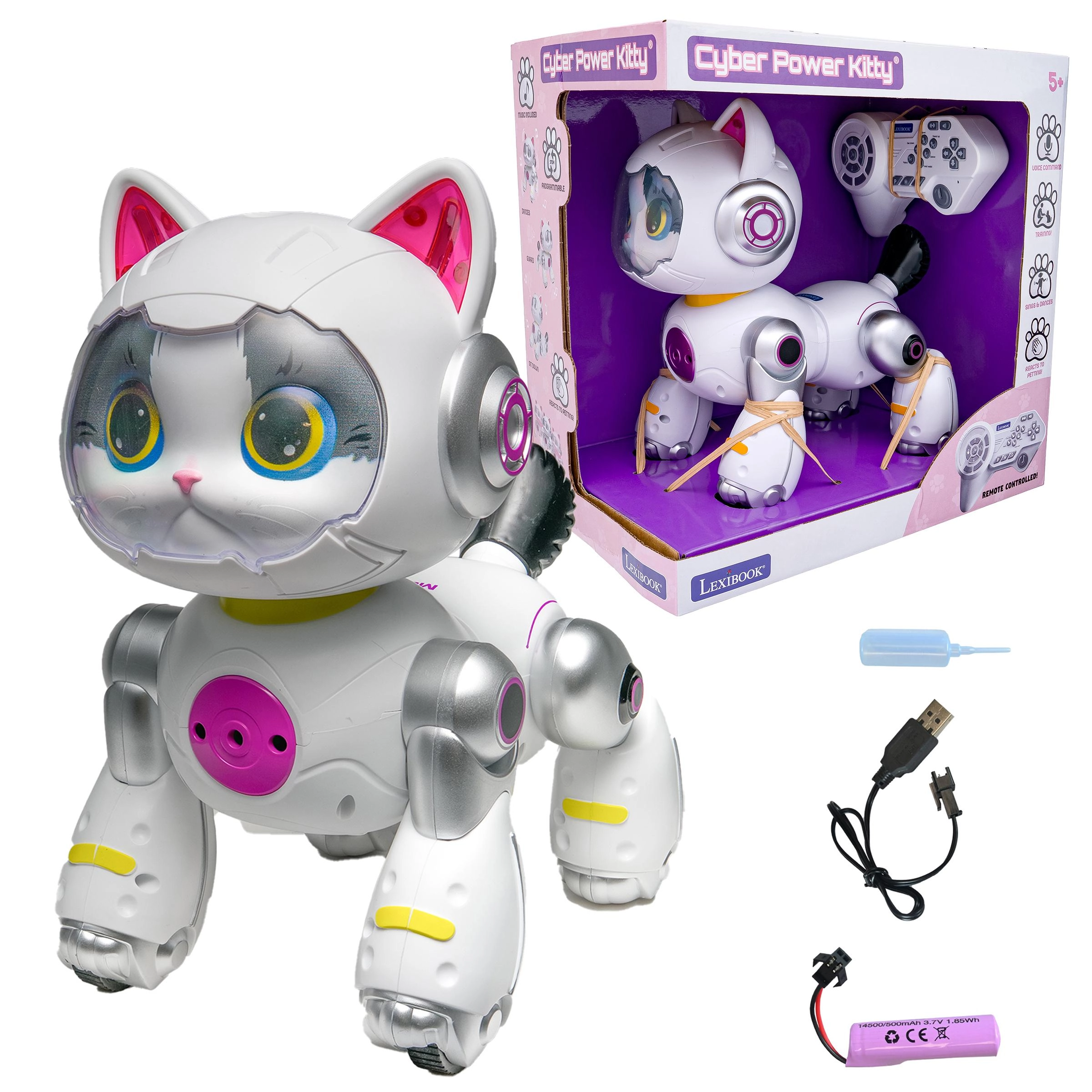 Lexibook - Cyber Power Kitty(R) (KITTY05EN)