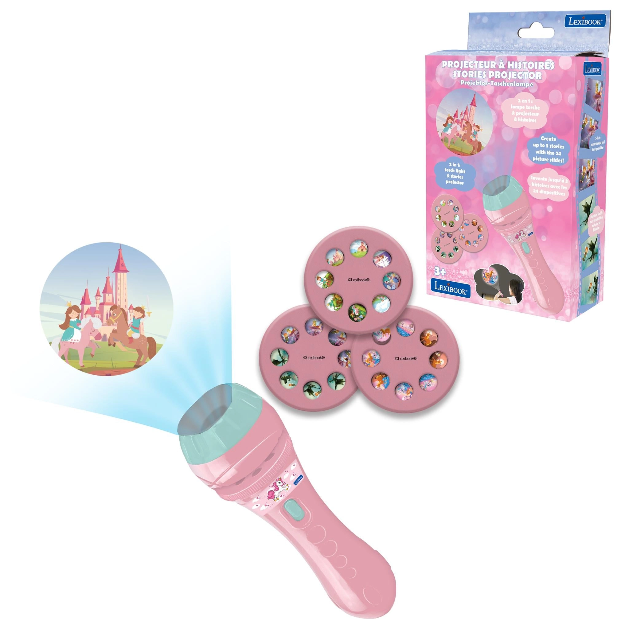 Lexibook - Unicorn Stories Projector and