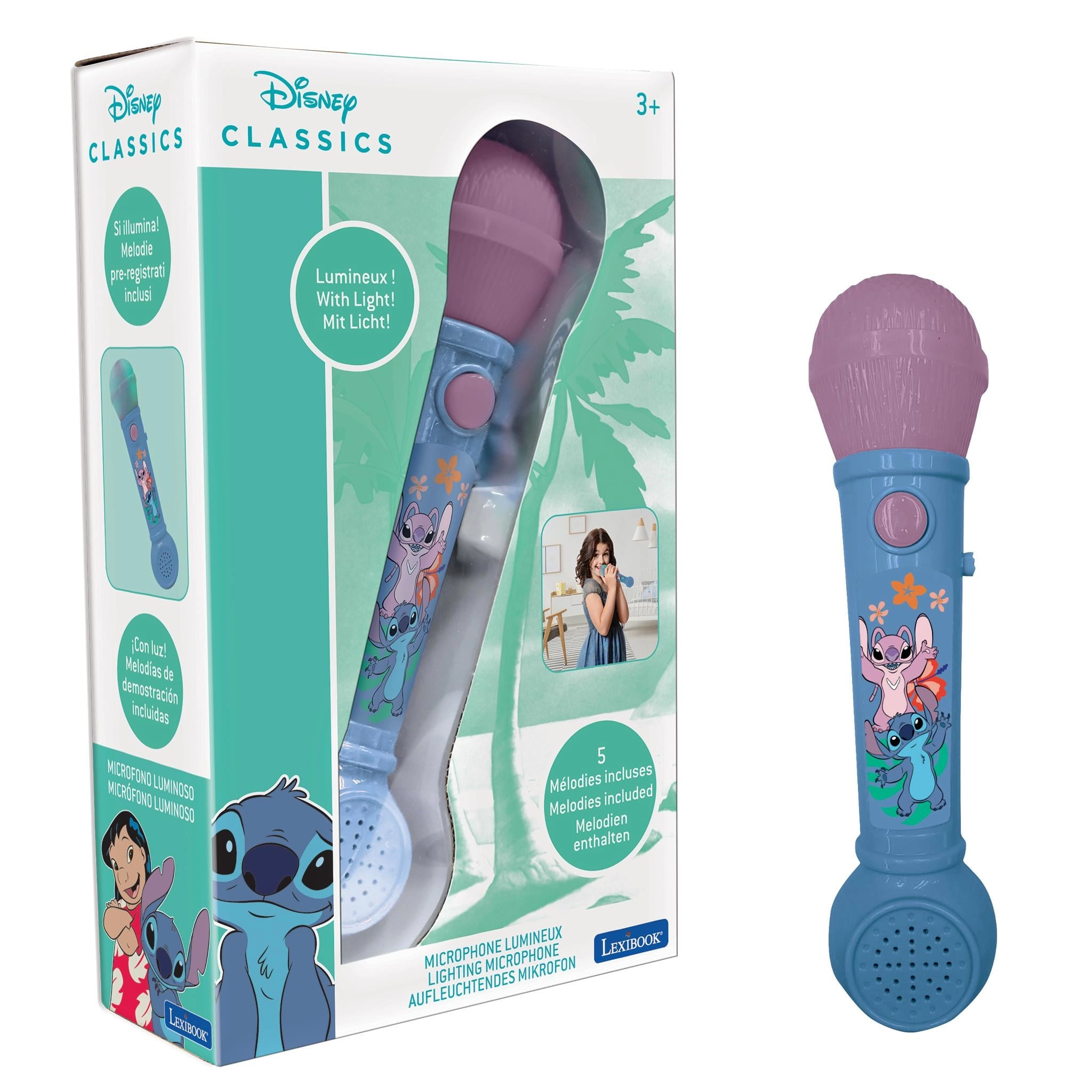 Lexibook - Lighting Microphone with Melodies