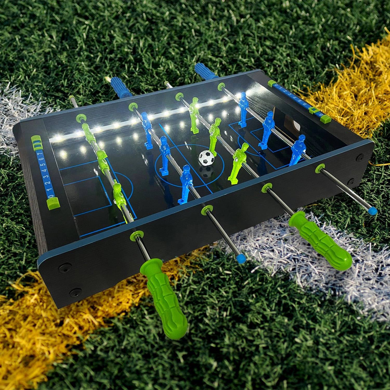 Mad Monkey Tischkicker mit LED TischfuÃball