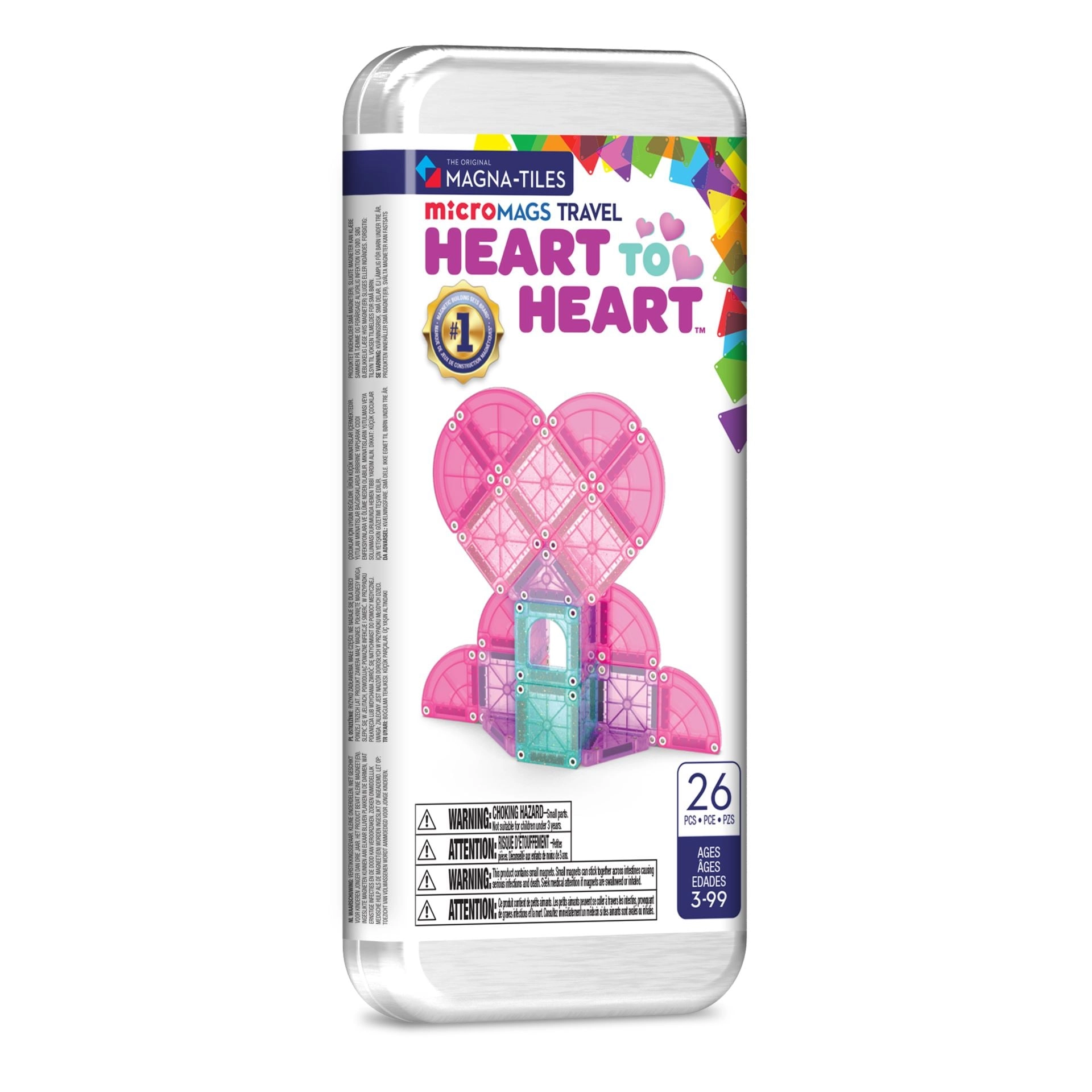 Micromags heart to heart travel magnetic