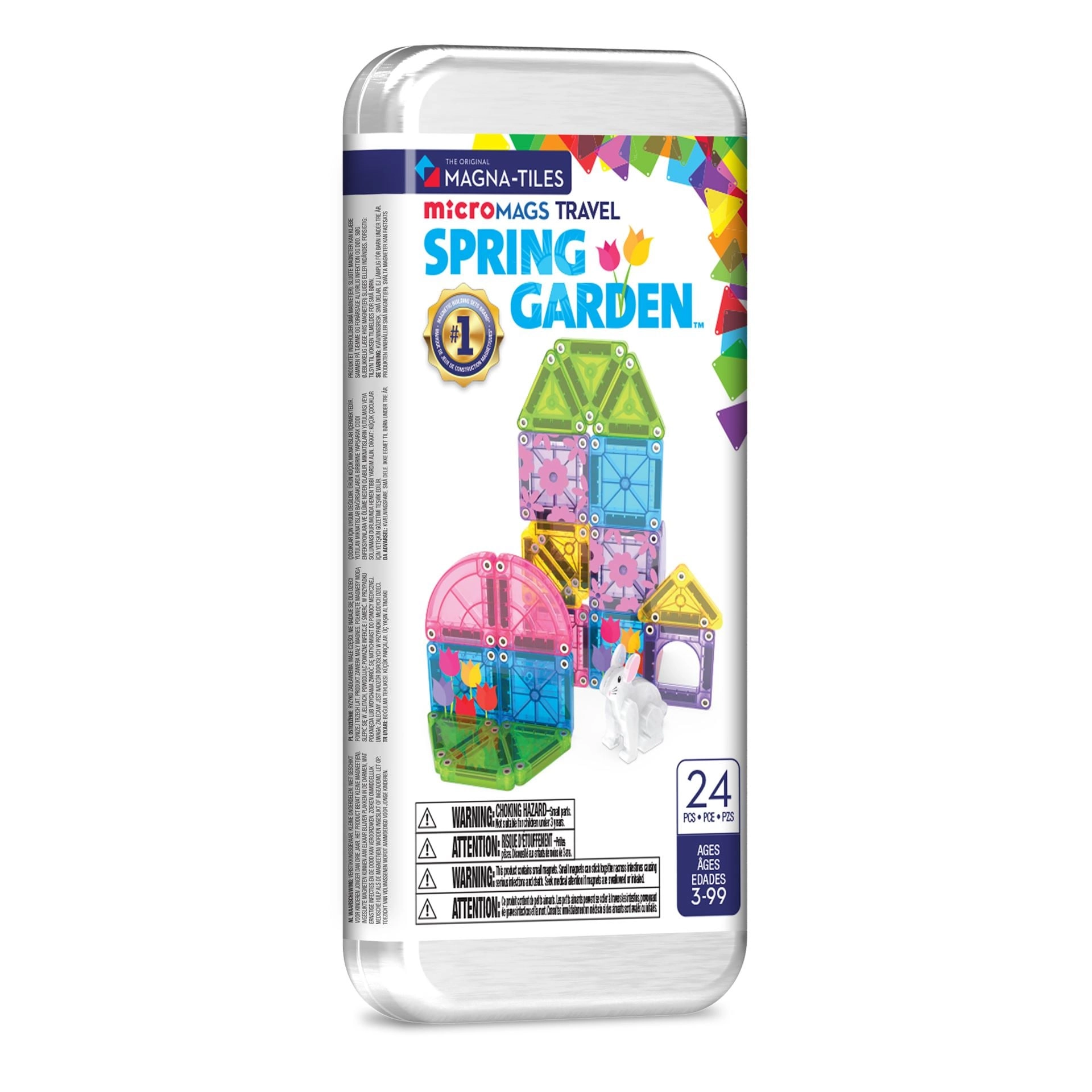 Micromags spring garden travel magnetic blocks