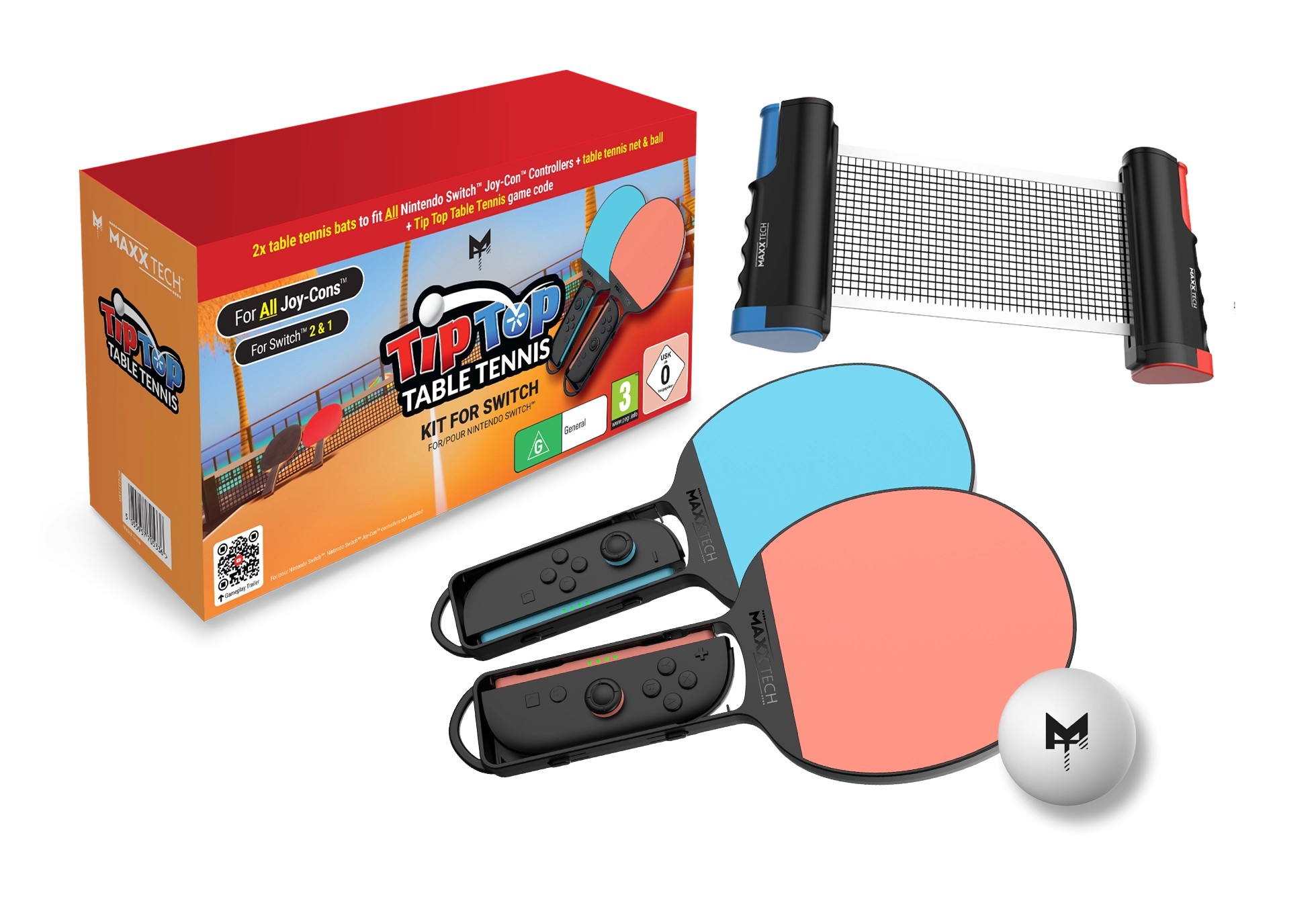 Maxx Tech Tip Top Table Tennis