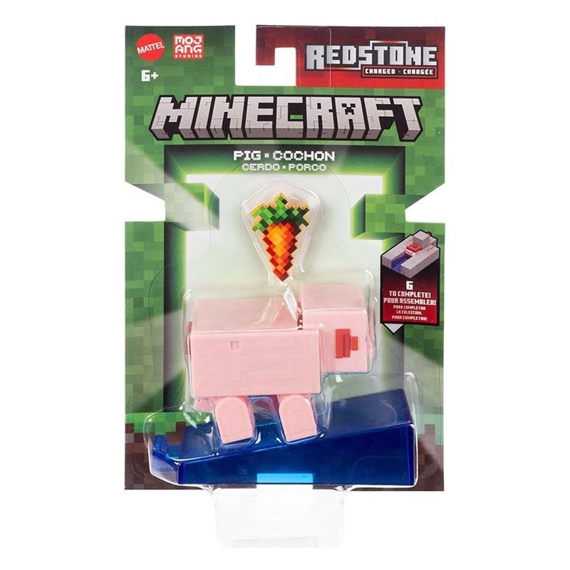 Minecraft Pig Action Figure Accessory Set