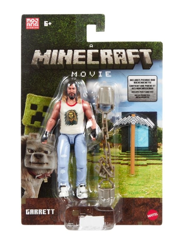 Minecraft Garrett Action Figure  Accessories  Toy