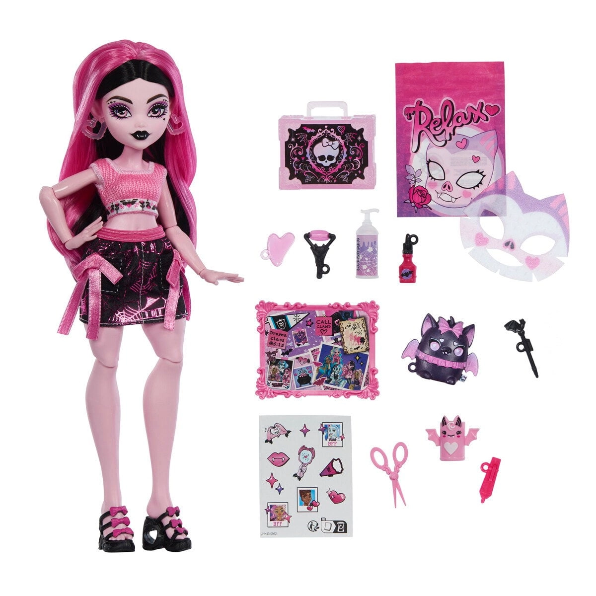 Monster High Self-Scare Secrets Draculaura Fashion