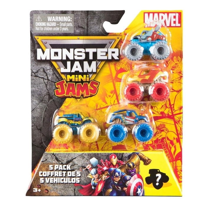 Monster Jam Mini Jams Marvel 5