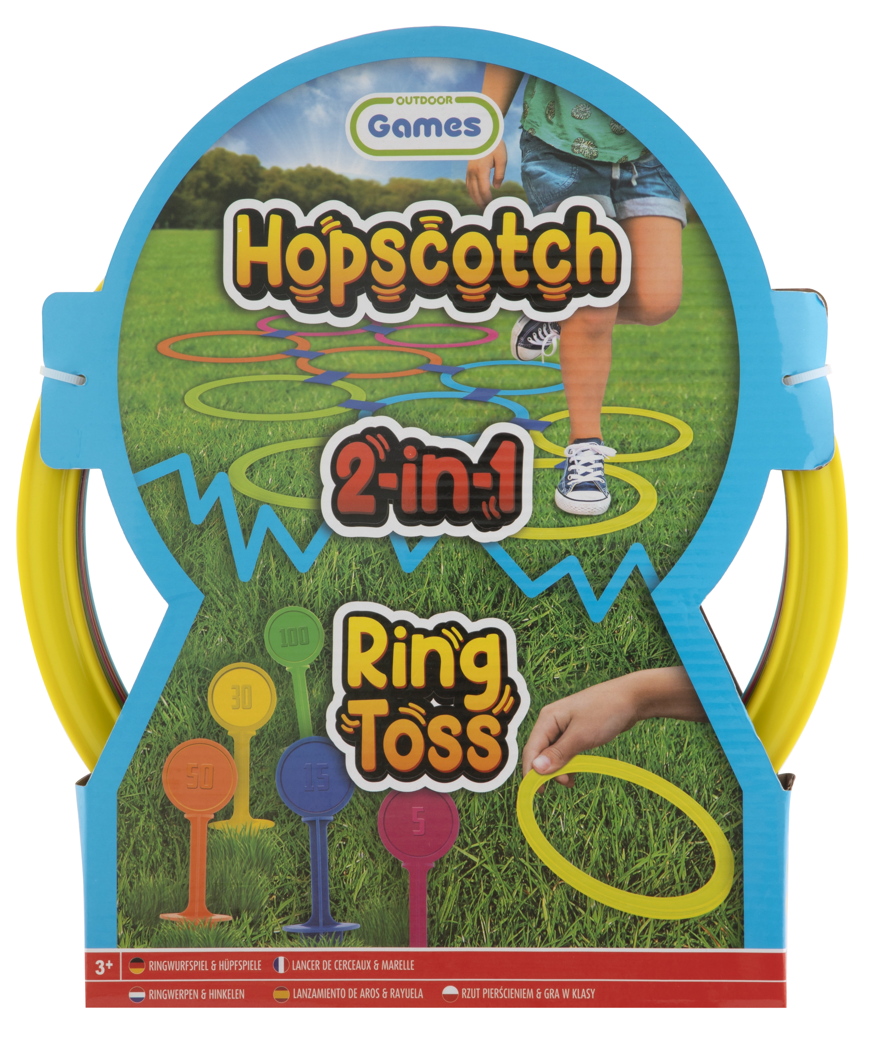 Moxy - 2-in-1 Ring Toss  Hopscotch