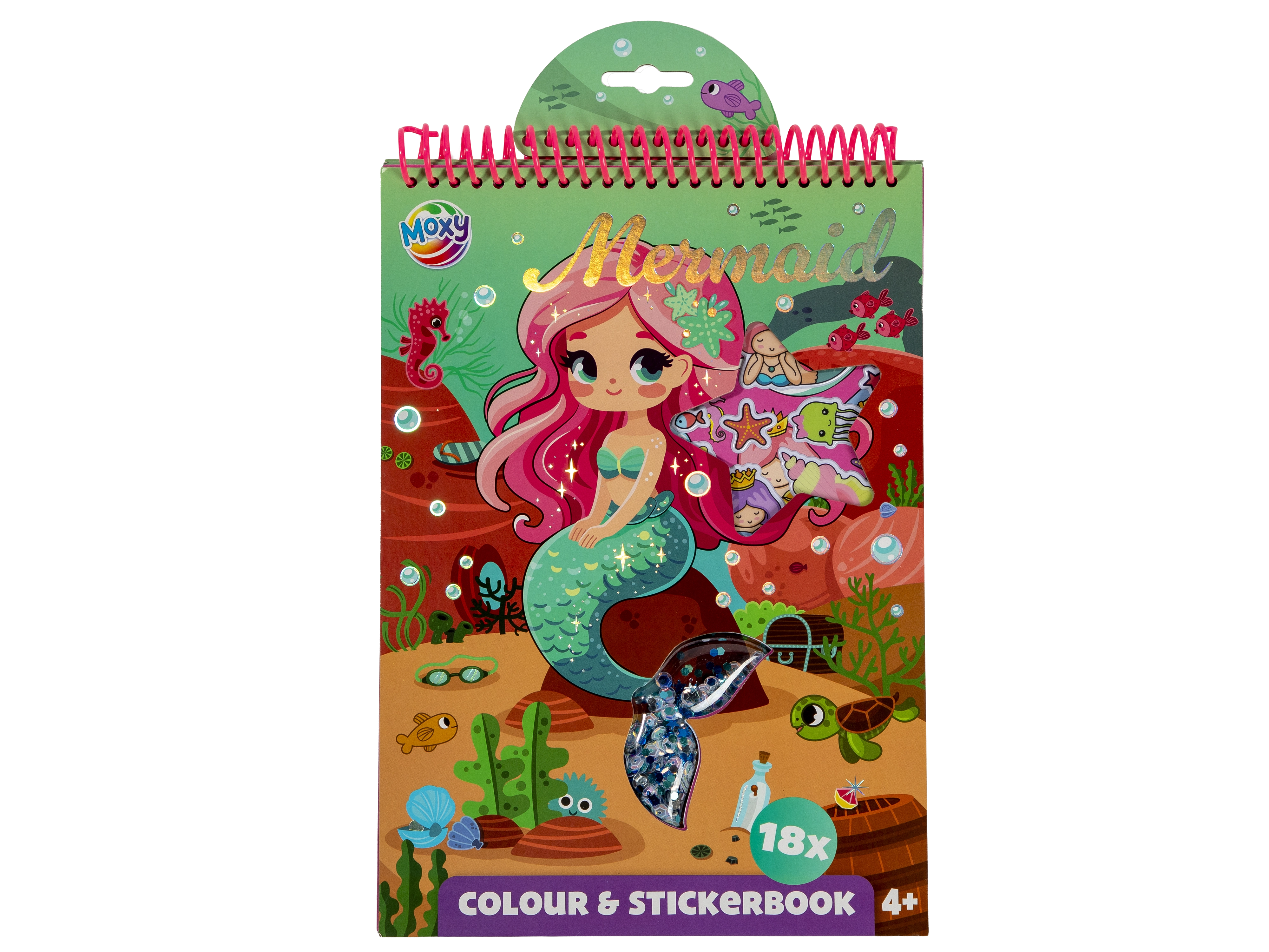 Moxy - Colouring  Stickerbook - Mermaid