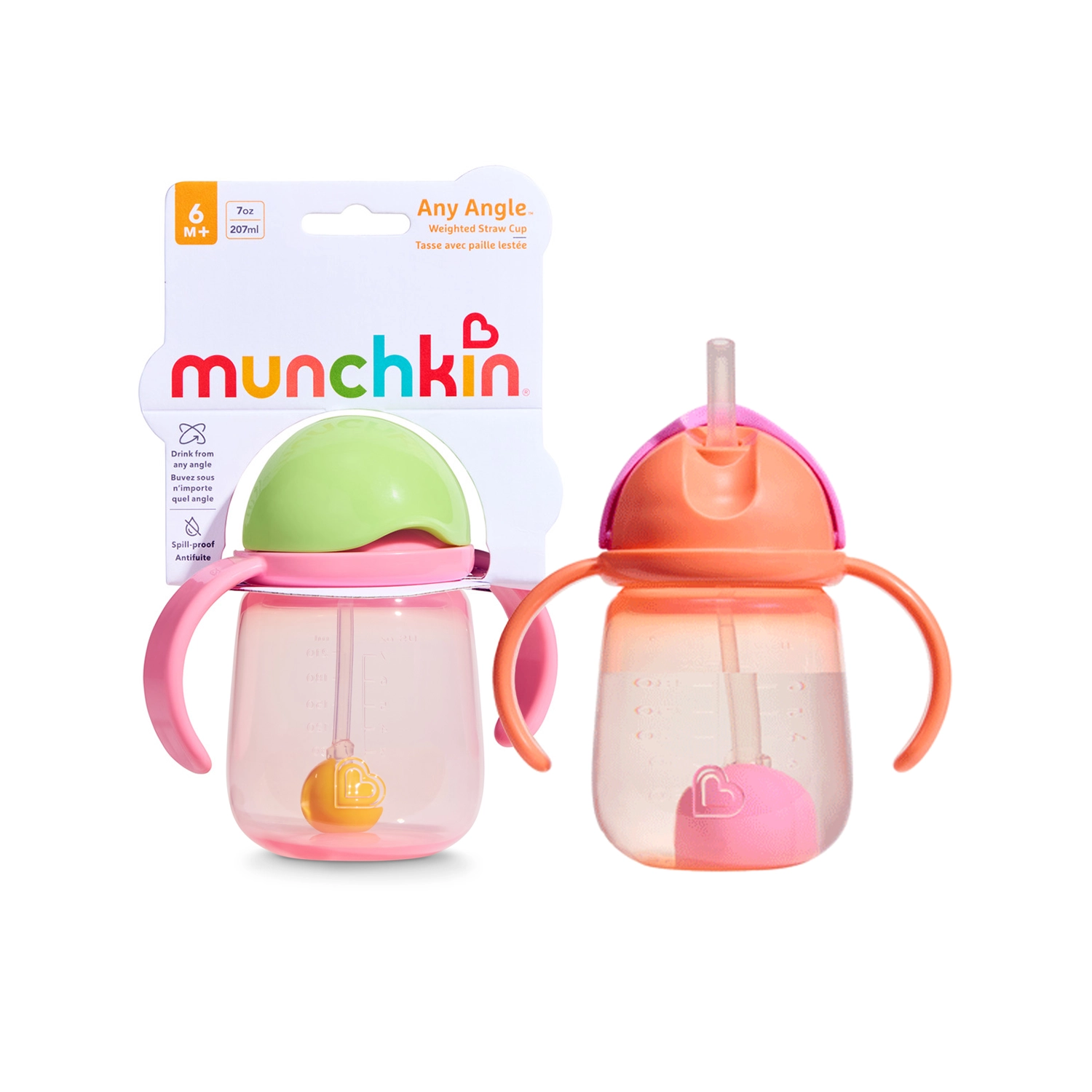 Munchkin - 2pk Tip  Sip Straw