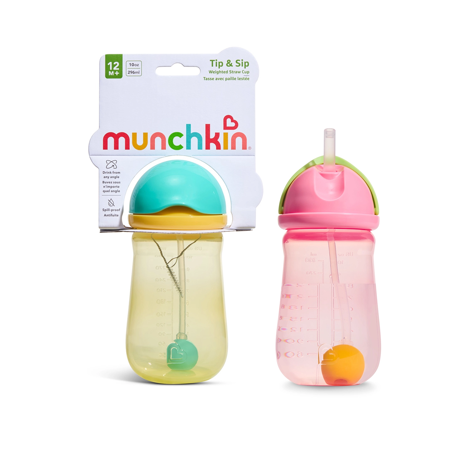 Munchkin - 2pk Tip Sip Straw
