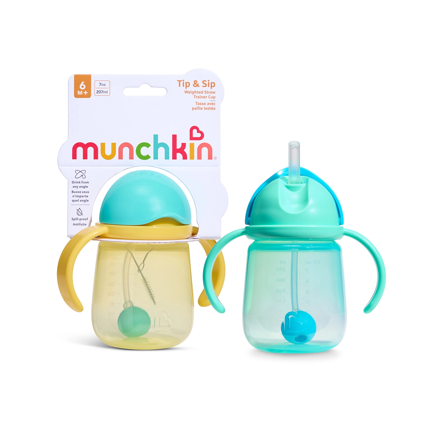 Munchkin - 2pk Tip  Sip Straw