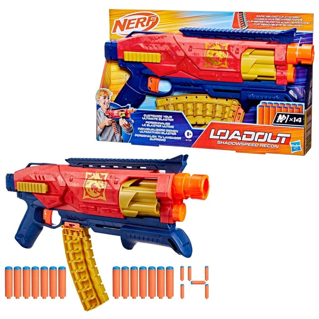 NERF LoadOut Shadowspeed Recon 346-1759 G1759