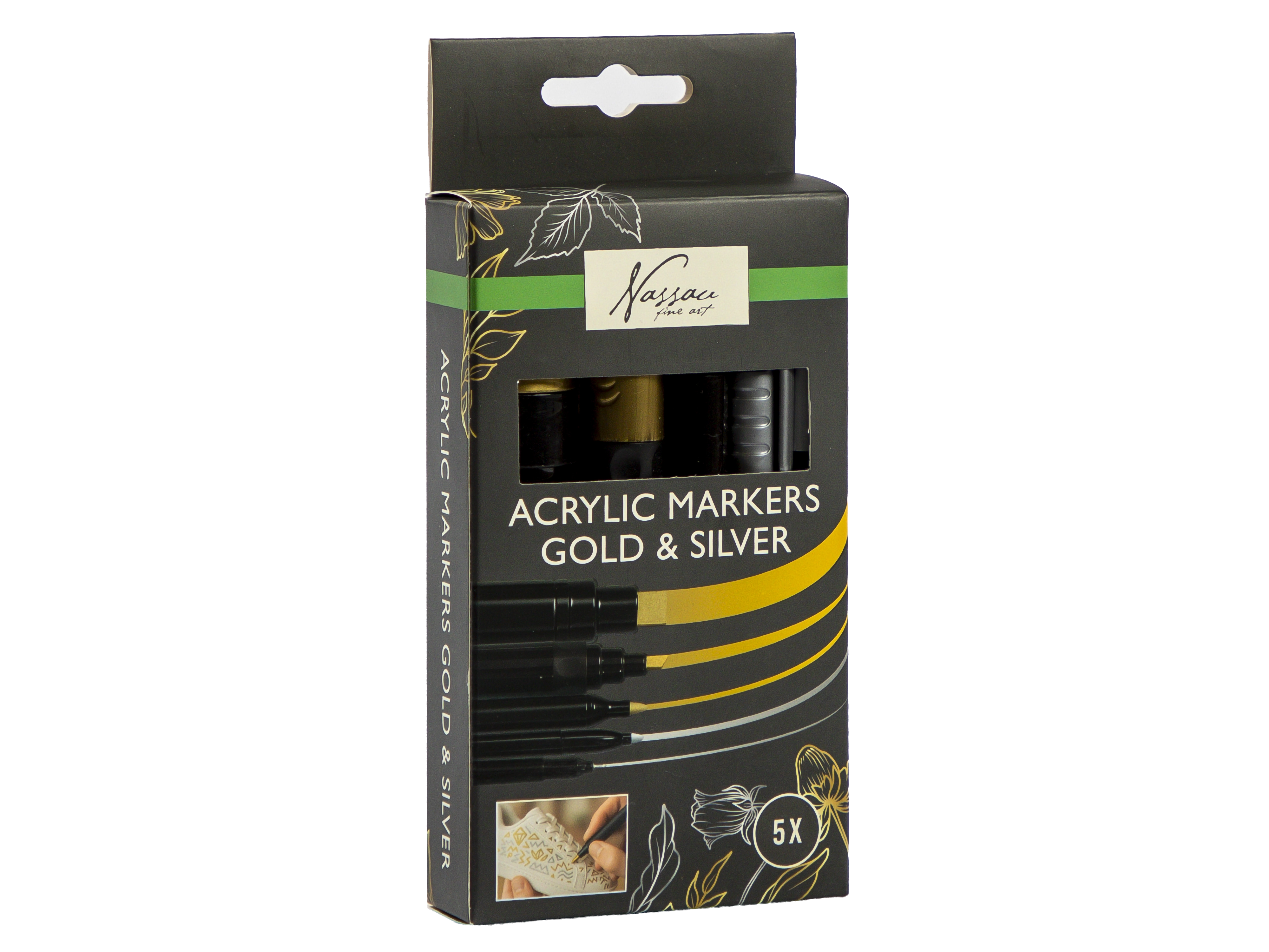 Nassau - Acrylic Paint Markers Gold