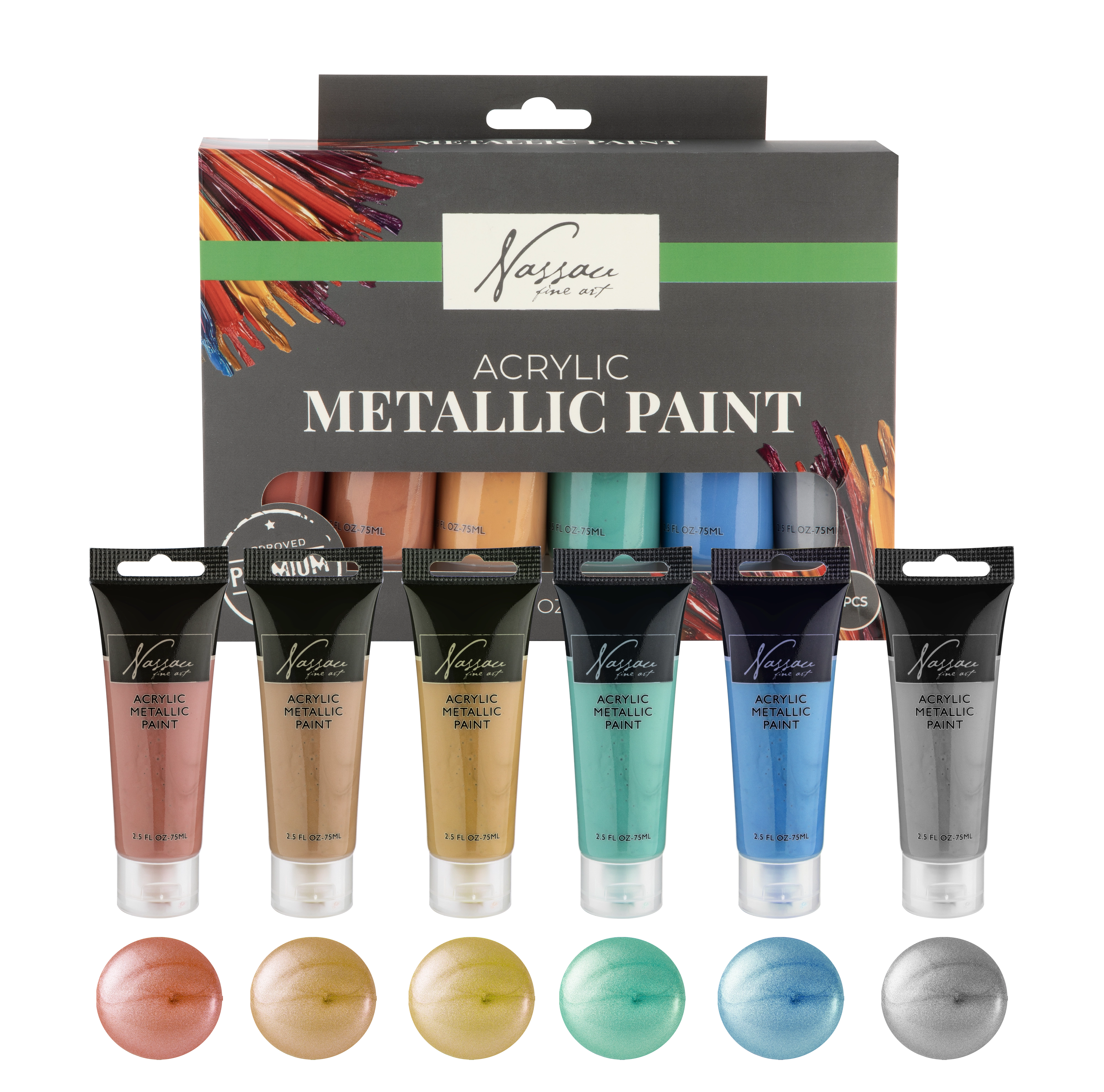 Nassau - Acrylic Metallic Paint  6