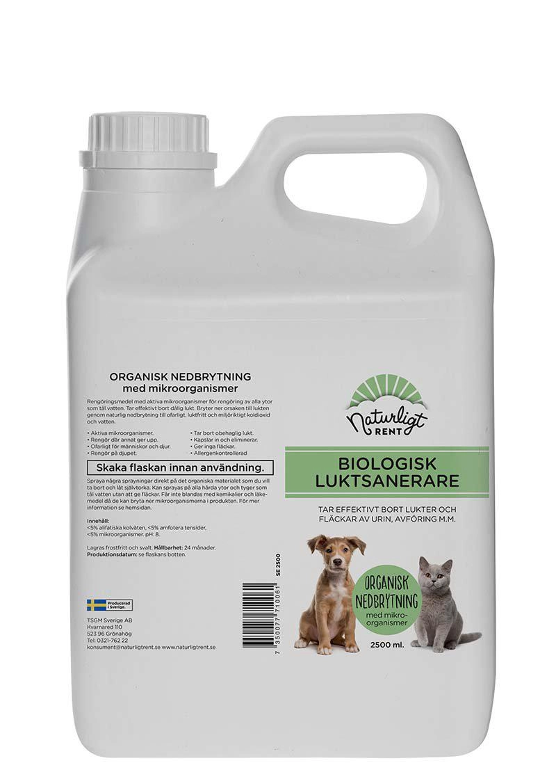 Naturligt rent - Biological Odour Remover