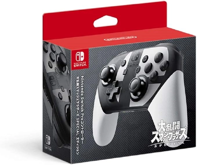 Nintendo oficiālais slēdzis — Pro kontrolieris — Super Smash Bros. — īpašais izdevums (JP) (slēdzis)