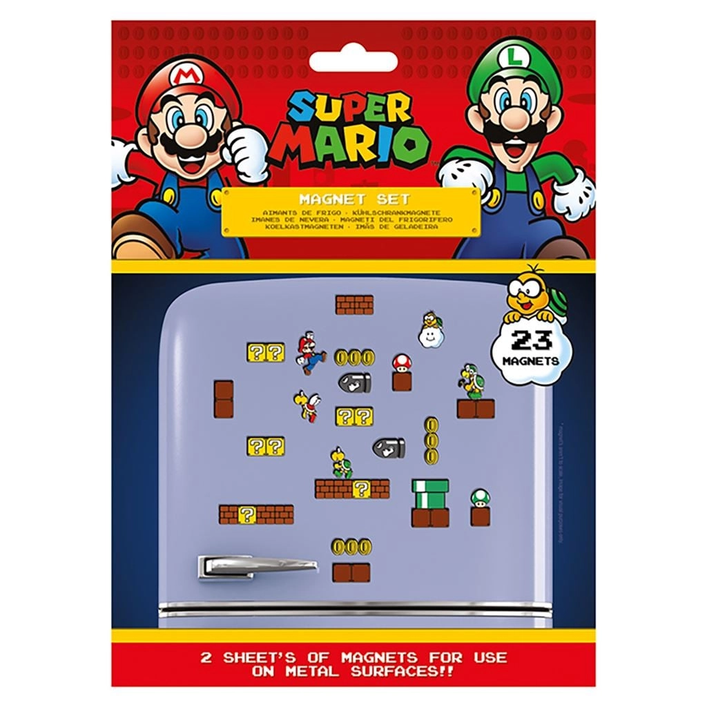 Nintendo - Super Mario Magnet Set