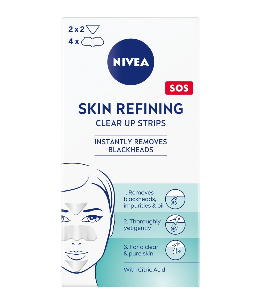 Nivea Skin Refining Clear-Up Strips cleansing
