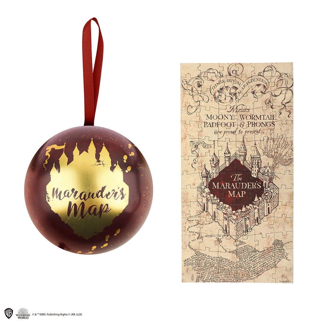 Holiday capsule Marauder`s map puzzle -