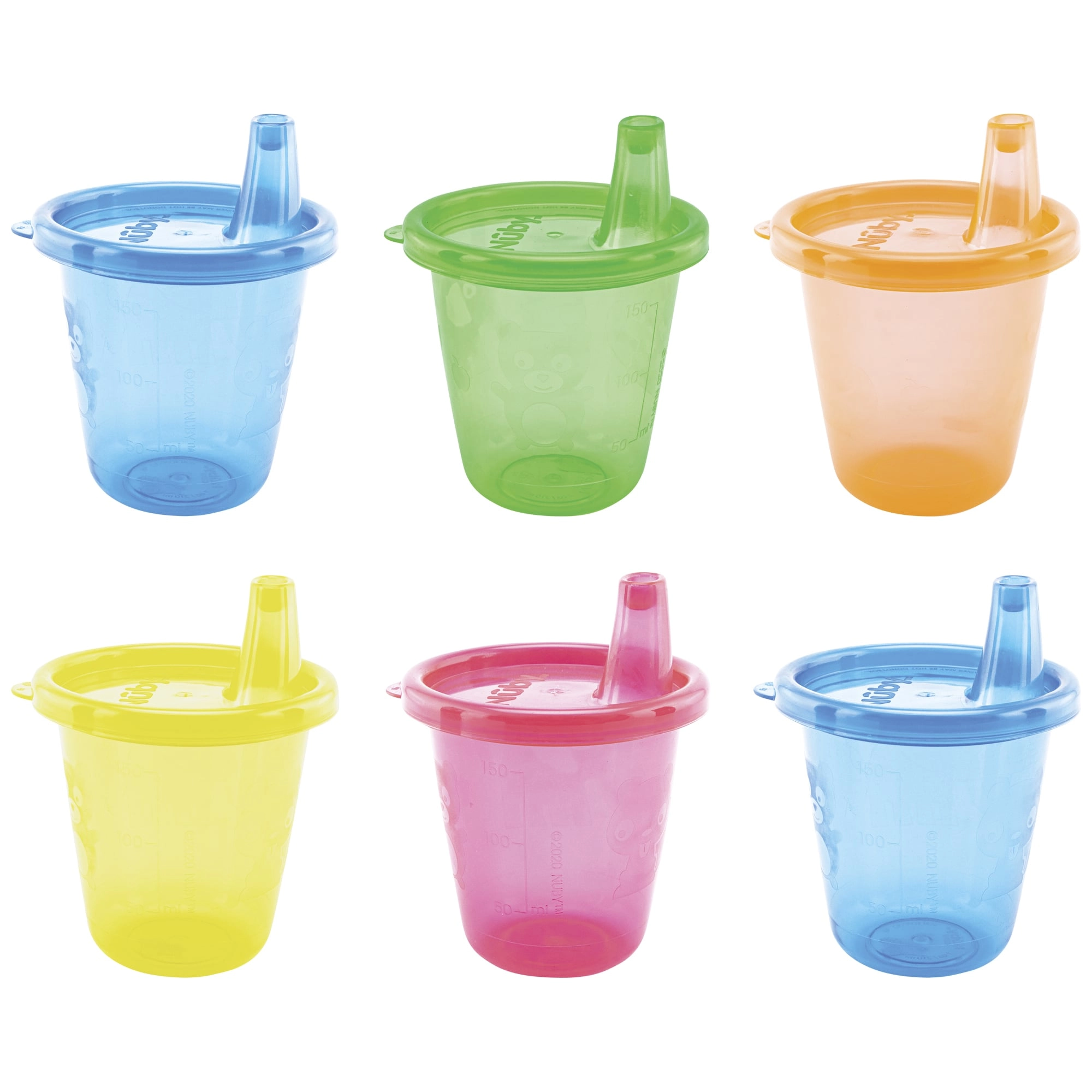 Nuby - 6P Cup Set With