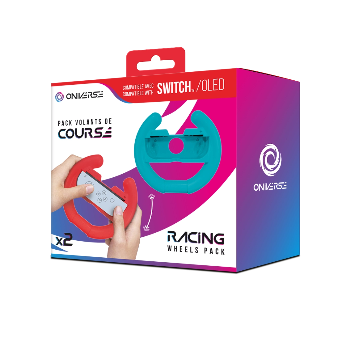 Oniverse Pack of 2 Racing wheel