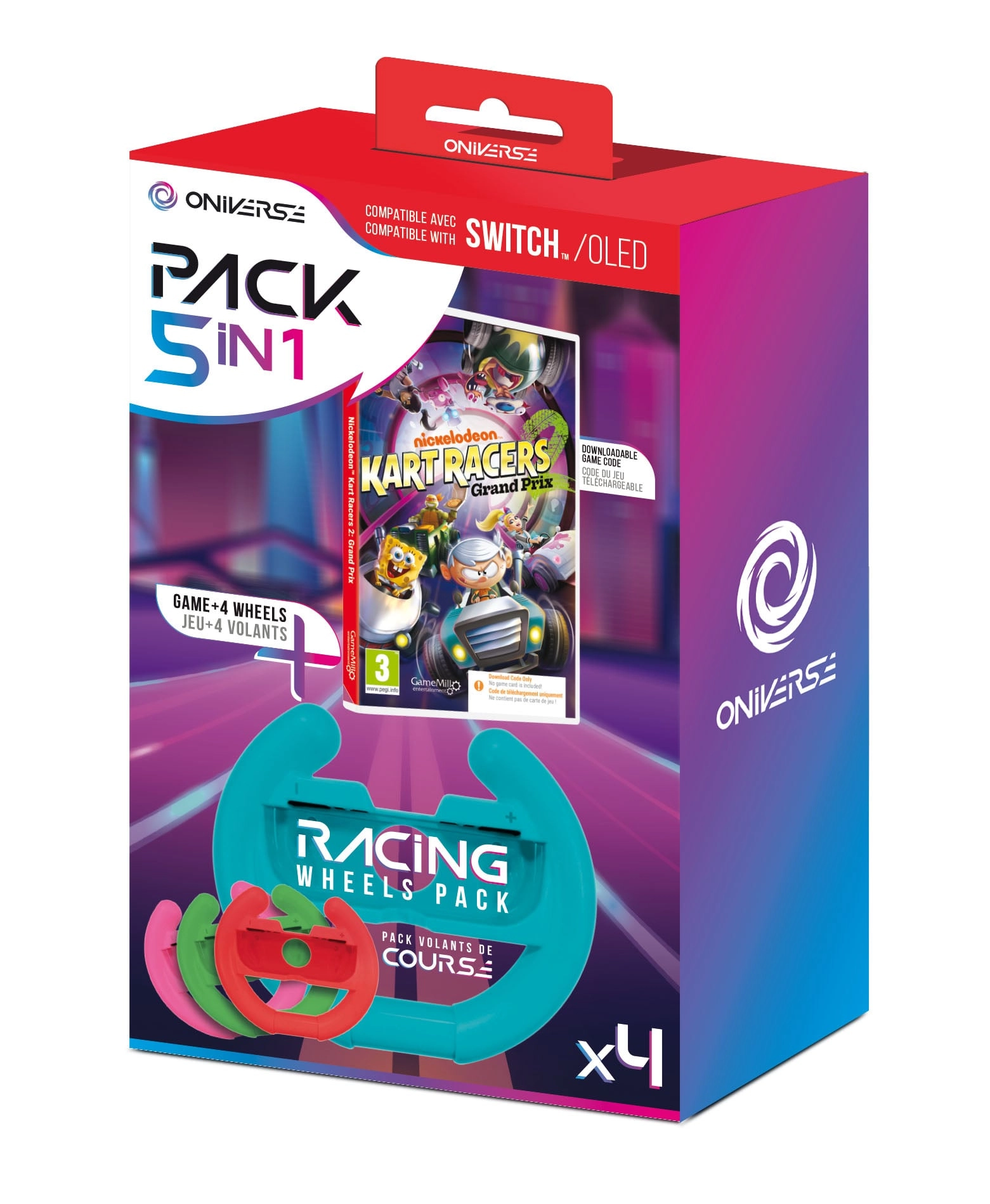 Oniverse Bundle Code in Box Nickelodeon