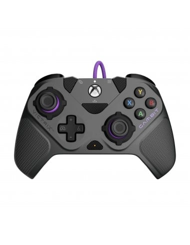 PDP 049-006-GY Gaming Controller Black Grey