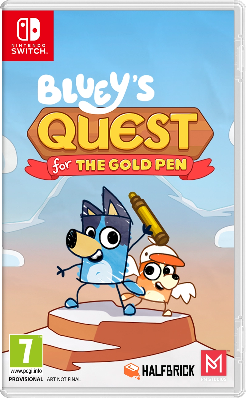 Bluey`s Quest for the Gold Pen