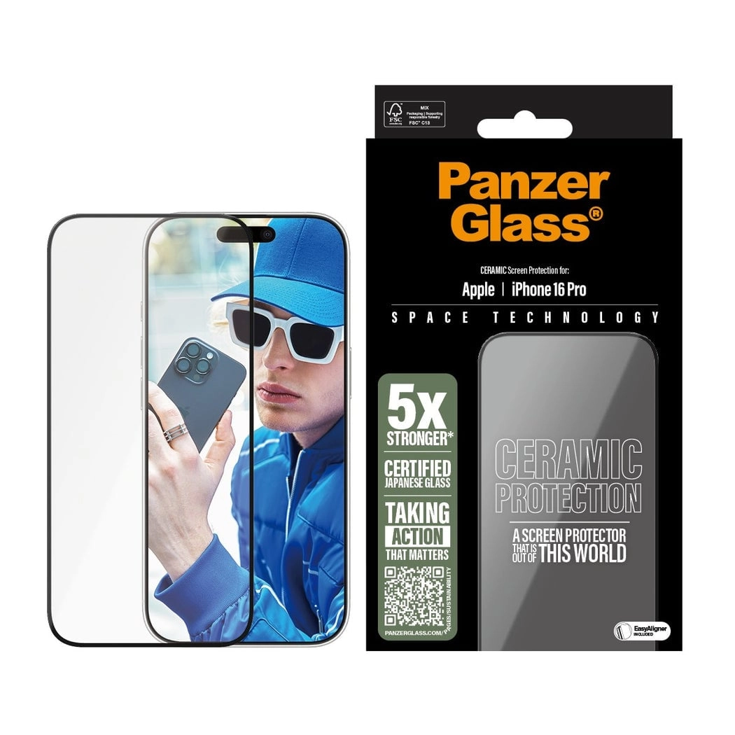 PanzerGlass Ceramic SP iPhone 16 Pro
