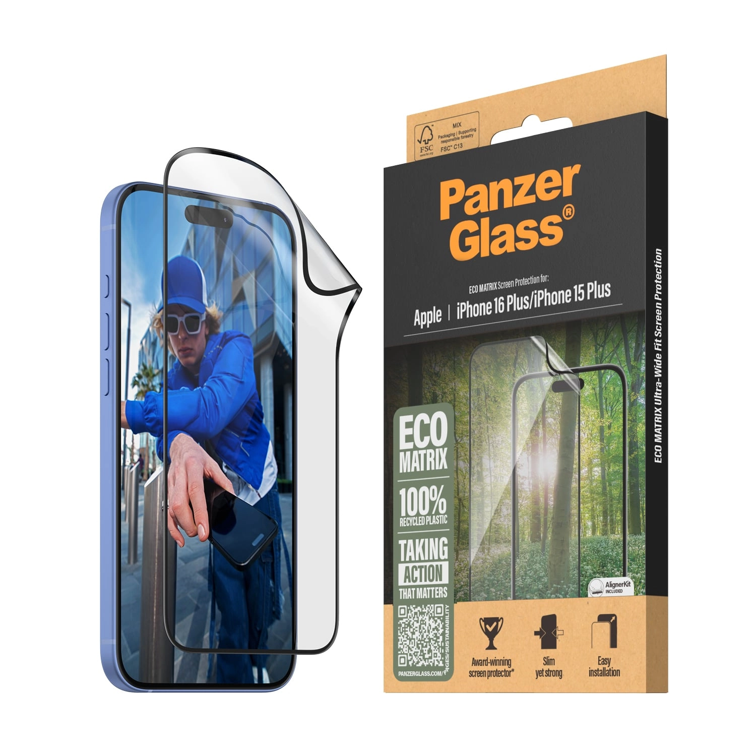 PanzerGlass PanzerGlass MATRIX Screen Protector iPhone