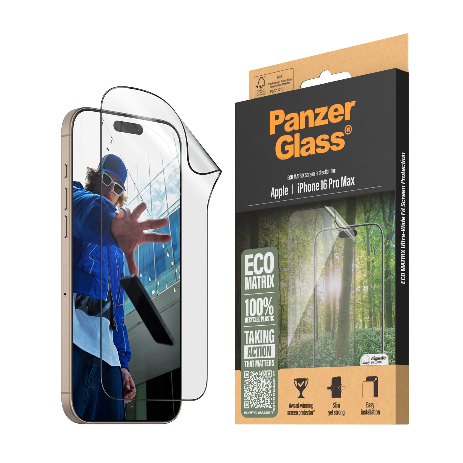 PanzerGlass PanzerGlass MATRIX Screen Protector iPhone