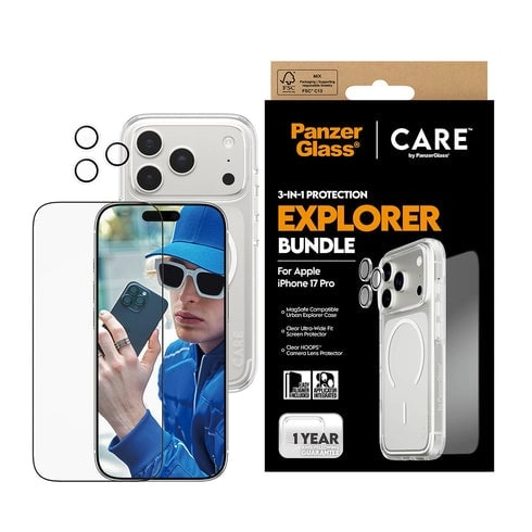 PanzerGlass - CARE 3-in-1 Flagship Explorer