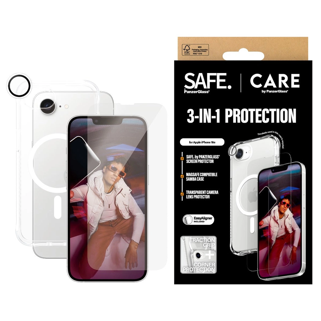 CARE BY PANZERGLASS FASHION 3-IN-1 BUNDLE