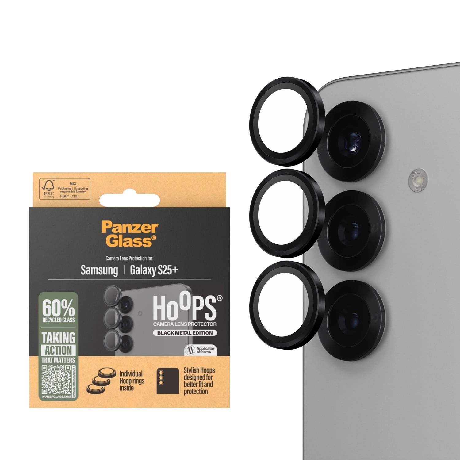 PanzerGlass Hoops Kamera SP Galaxy S25+
