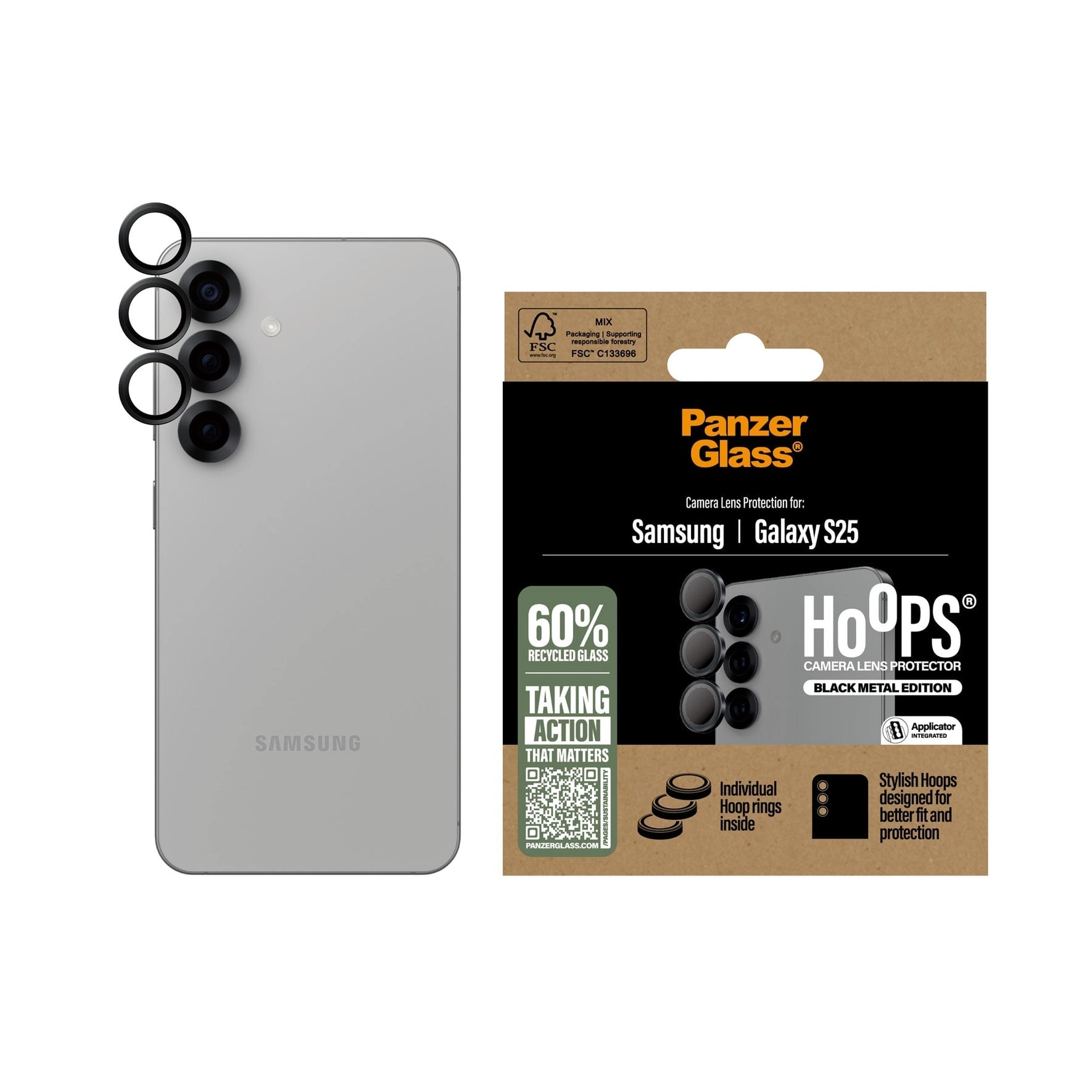 PanzerGlass Hoops Kamera SP Galaxy S25