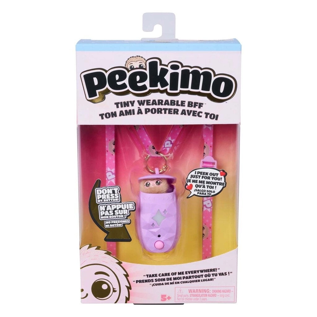 Peekimo Purple Interactive Pet and Wearable