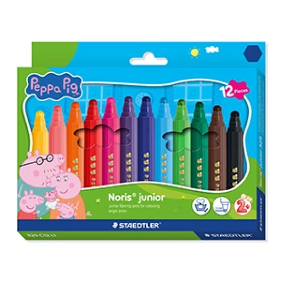 STAEDTLER Fasermaler NJ Peppa 12ST 329