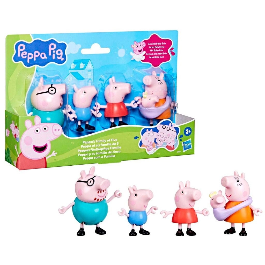 Peppa Pig Family 5 Pack 347-0506