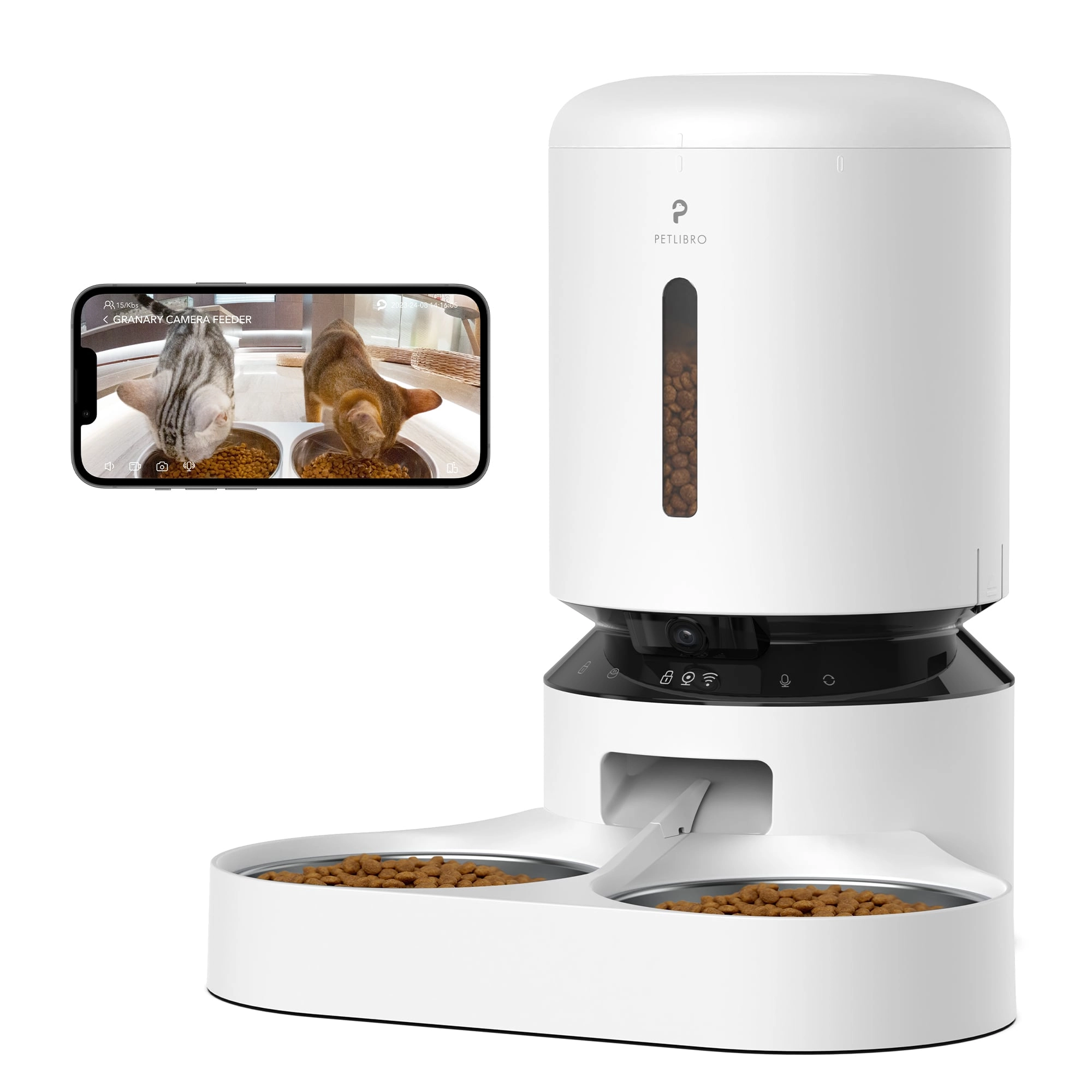 Petlibro - Granary Camera Dual Food