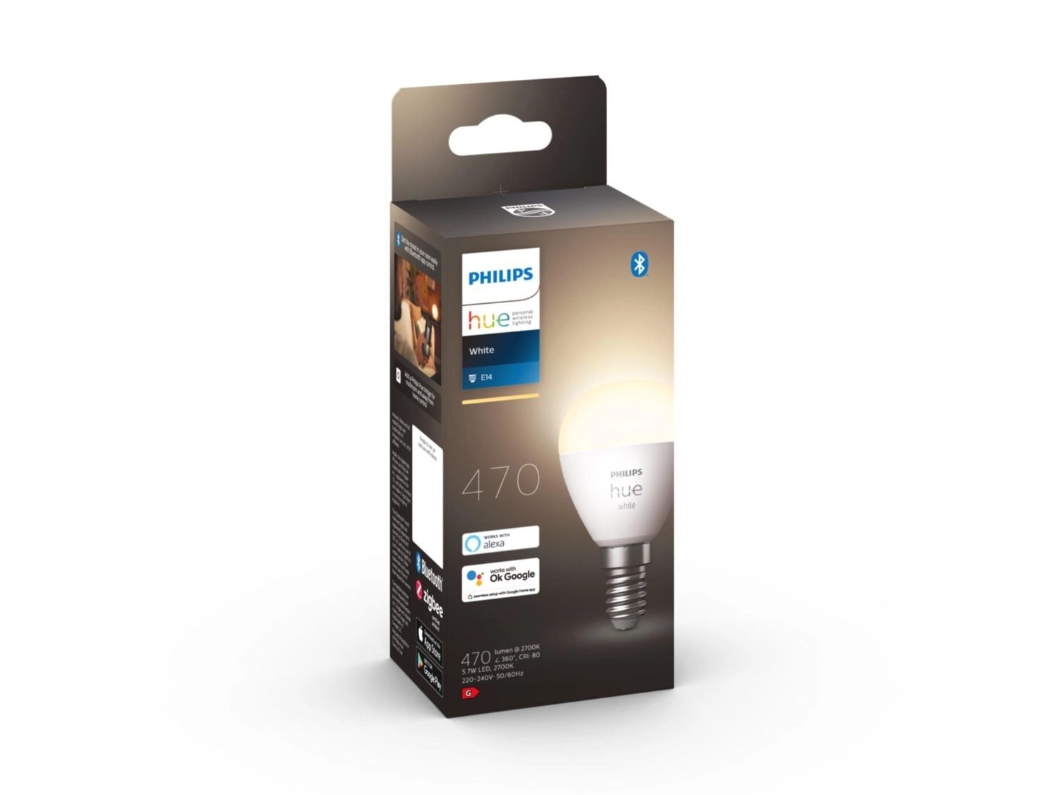 Philips Hue White Lustre – E14