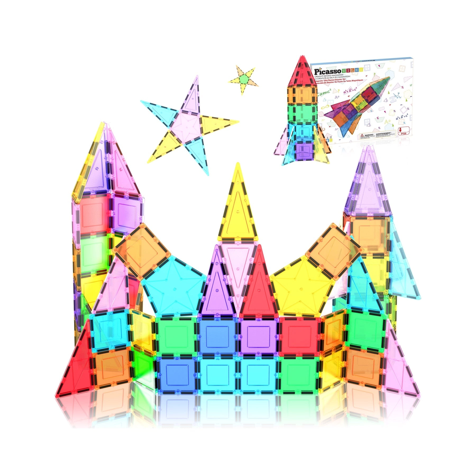 Happy Kiddo PT32 KLOCKI MAGNETYCZNE 32w1