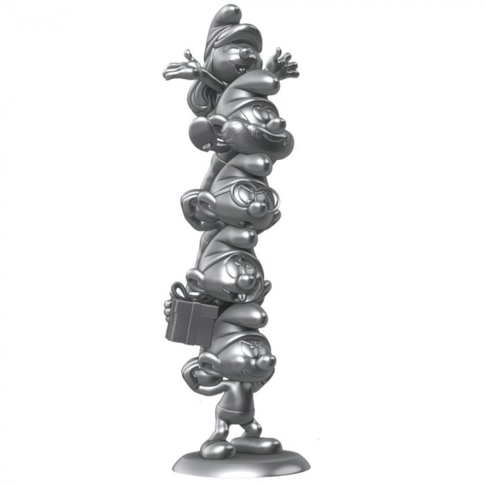 The Smurfs Resin Statue Smurfs Column