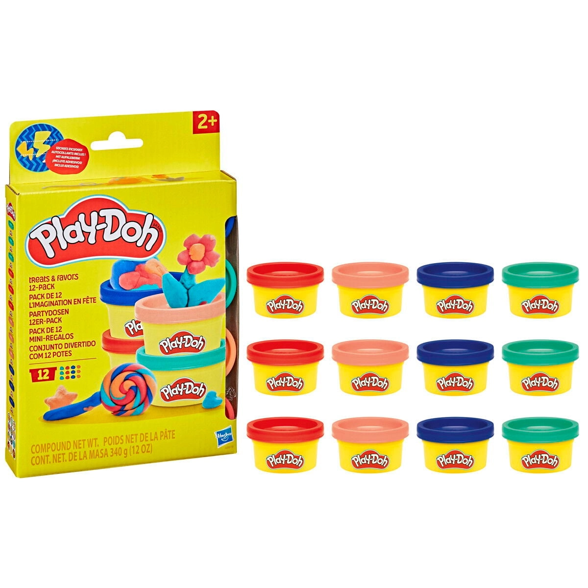 Play-Doh 12 Pack Treats  Favors 340