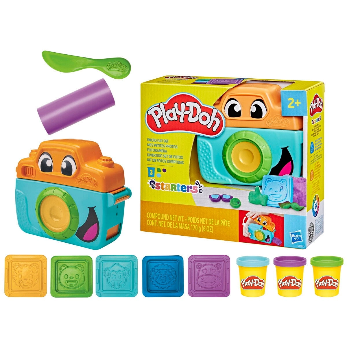 TOY PLASTIC PLAYDOH CAMERA STARTER G0502