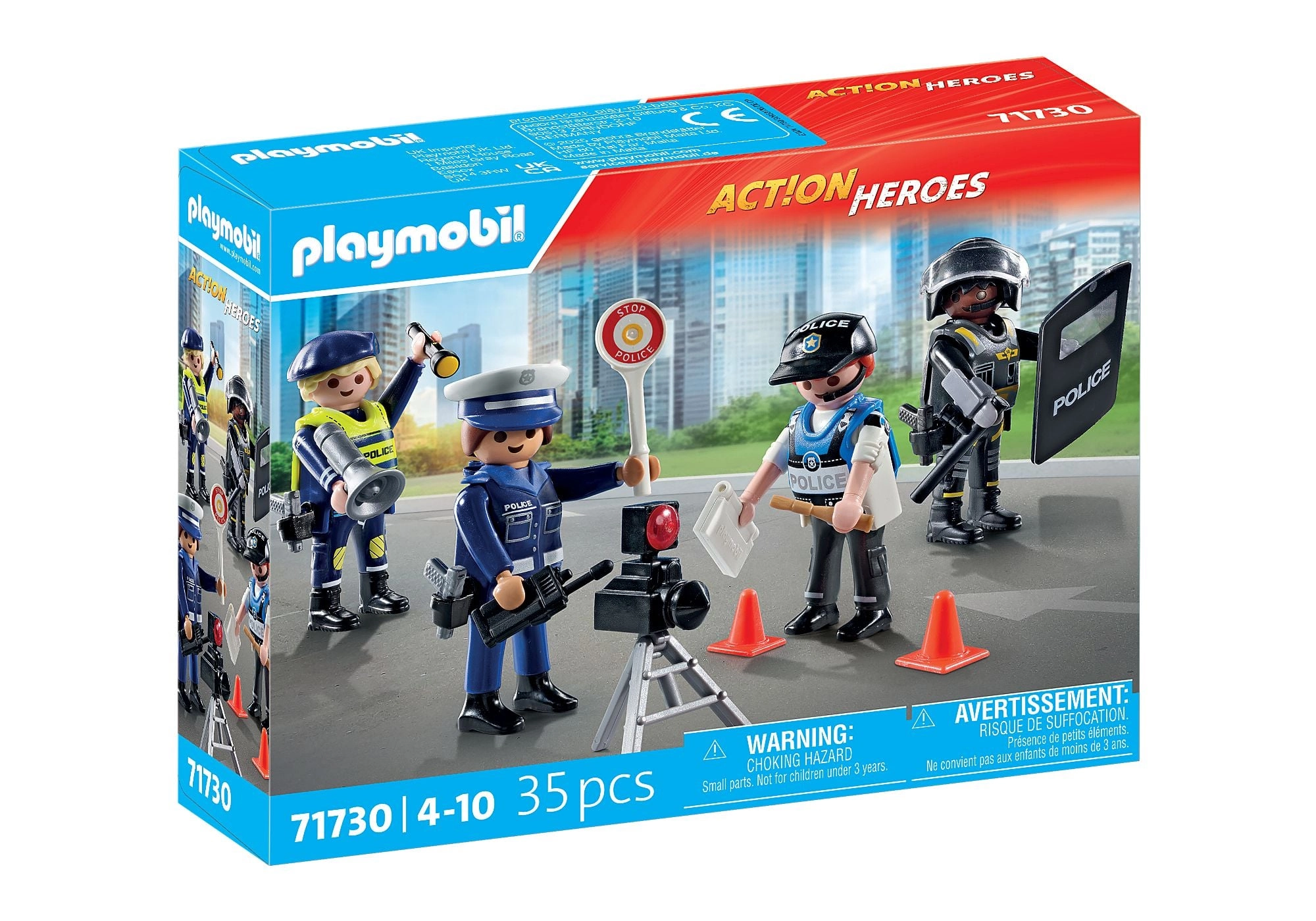 Playmobil Action Heroes figure 71730 Set